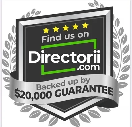 Find us on Directorii.com — backed up by $20,000 Guarantee